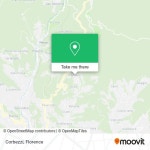 How to get to Corbezzi in Pistoia by Bus or Train?