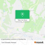 How to get to Corti Giovanni in Scarperia by Bus or Train?