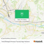 How to get to Hotel Bologna Florence Tuscany Italy in Firenze by Bus, Train or Light Rail?