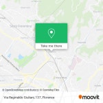 How to get to Via Reginaldo Giuliani, 137 in Firenze by Bus or Train?