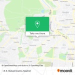 How to get to I.E.S. Renacimiento in Madrid by Metro, Bus or Train?