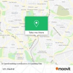 How to get to UCI in Madrid by metro, bus or train?