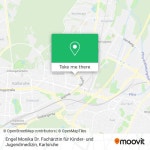 How to get to Engel Monika Dr. Fachärztin für Kinder- und Jugendmedizin in Karlsruhe by Train, Bus or Light Rail?