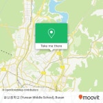 如何坐公交 或 地铁去동구Nae的윤산중학교 (Yunsan Middle School)| Moovit