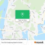 How to Get to 쿠우쿠우 괴정점 in 사하구 by Bus or Metro?