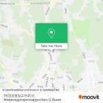 How to get to (매정공원앞교차로) (( Maejeonggongwonapgyocharo )) in Busan by Light Rail, Metro or Bus?