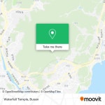 How to Get to Waterfall Temple in Haeundae District by Bus or Metro?
