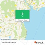 How to get to 섶자리 바우횟집 in 남구 by Bus or Metro