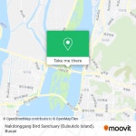 How to get to Nakdonggang Bird Sanctuary (Eulsukdo Island) in 사하구 by Bus or Metro?