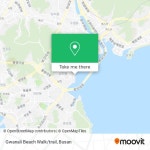 How to get to Gwanali Beach Walk/trail in 수영구 by Bus or Metro?