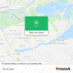 How to get to A.C.S in Vaulx-En-Velin by Bus, Metro, Light Rail or Train?