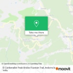 How to get to El Cardemeller Peak-Brisbe Fountain Trail in Andorra la Vella by Bus?