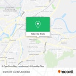How to get to Diamond Garden in Kurla (Sc) by Bus or Train?