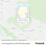 How to get to Forschungszentrum Jülich by Bus or Train?