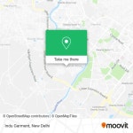 How to Get to Indu Garment in Delhi by Bus or Metro?