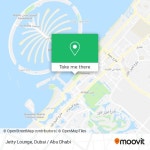 How to get to Jetty Lounge in Dubai by Bus, Metro or Light Rail?