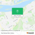 How to get to Max Express Mart in Ottawa by Bus or Light Rail?