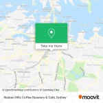 How to get to Reuben Hills Coffee Roastery & Café in Surry Hills by Bus, Train or Ferry?