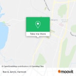 How to get to Ben & Jerrys in Vermont by Bus?