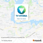 How to get to TV Vitória in Parque Moscoso by Bus?