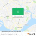 How to get to Century Pharmacy in Johor Baharu by Bus?