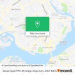 How to get to depan pagar PPD JB tunggu cikgu zurry in Johor Baharu by Bus or Train?