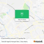 How to Get to Sekolah Agama Kempas Baru in Johor Baharu by Bus or Train?