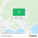 How to get to 岭西幼儿园 in 崂山区 by Bus?