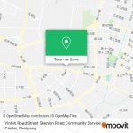 How to Get to Yinbin Road Street Shenxin Road Community Service Center in Tiexi District by Bus or Metro?
