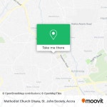 How to Get to Methodist Church Ghana, St. John Society in Accra by Bus?
