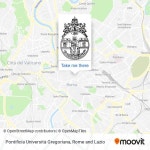 How to get to Pontificia Università Gregoriana in Roma by Bus, Metro or Train?