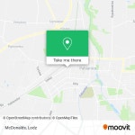 How to get to McDonalds in Powiat Pabianicki by Bus or Train?