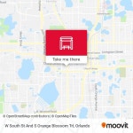 How to get to W South St And S Orange Blossom Trl in Orlando by Bus?