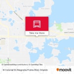 How to get to W Colonial Dr / Magnolia Pointe Blvd in Orlando by Bus?
