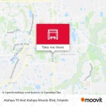 How to get to Alafaya Trl And Alafaya Woods Blvd in Oviedo by Bus?