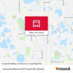 How to get to University Blvd And N Forsyth Rd in Orlando by Bus?