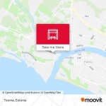 How to get to Toome in Estonia by Bus or Train?