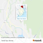 How to get to Sande Vgs. in Norway by Train or Bus?