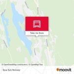 How to get to Sjue Syd in Norway by Bus or Train?