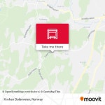 How to get to Kroken Dalenveien in Norway by Bus, Train or Ferry?