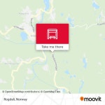 How to get to Rogdeli in Norway by Bus or Train?