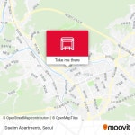 Daelim Apartments stop - Routes, Schedules, and Fares