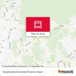 Sangmyung University Entrance stop - Routes, Schedules, and Fares