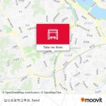 갈산초등학교후문 stop - Routes, Schedules, and Fares