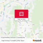 한솔아파트입구선정중학교후문 stop - Routes, Schedules, and Fares