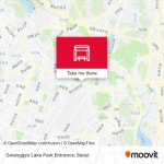 Gwanggyo Lake Park Entrance stop - Routes, Schedules, and Fares