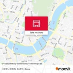 테크노마트앞.강변역 stop - Routes, Schedules, and Fares