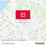 군서초등학교 stop - Routes, Schedules, and Fares