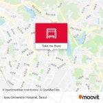 Ajou University Hospital stop - Routes, Schedules, and Fares