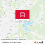 Geumgwang Post Office stop - Routes, Schedules, and Fares